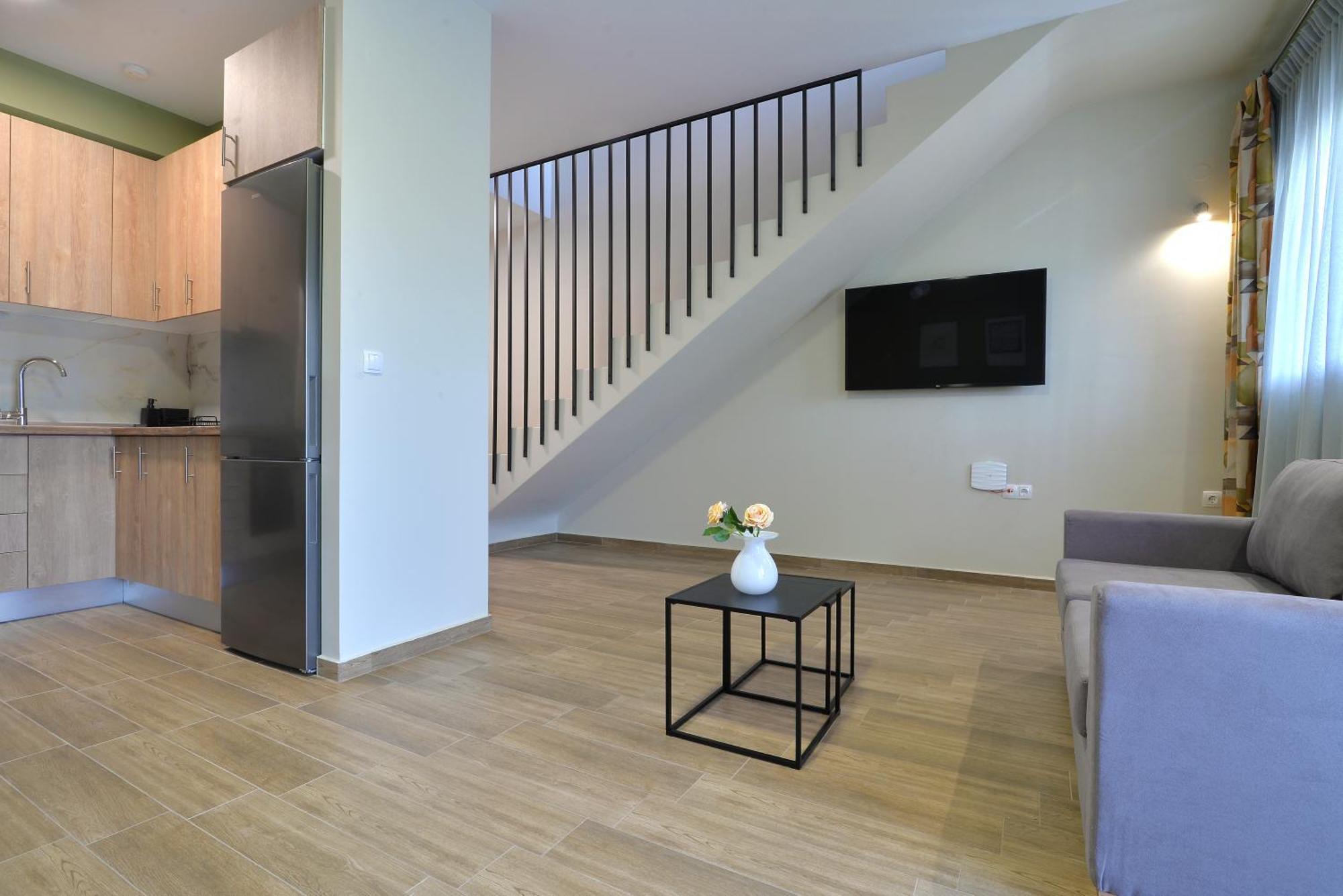 Niel Holiday Apartments, Panel Hospitality Homes & Villas Leptokaryá Eksteriør billede