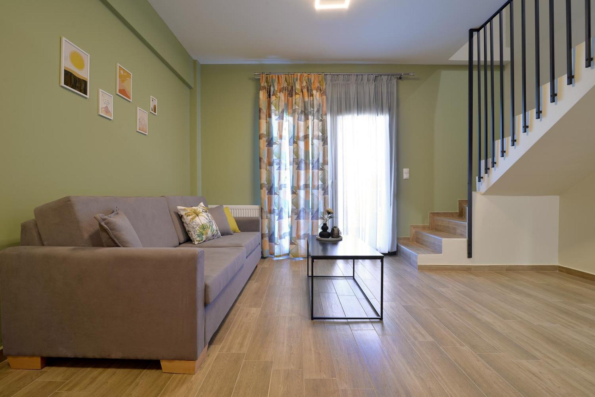 Niel Holiday Apartments, Panel Hospitality Homes & Villas Leptokaryá Eksteriør billede