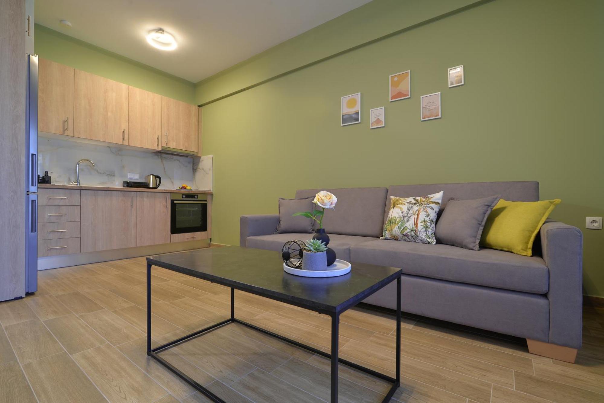 Niel Holiday Apartments, Panel Hospitality Homes & Villas Leptokaryá Eksteriør billede