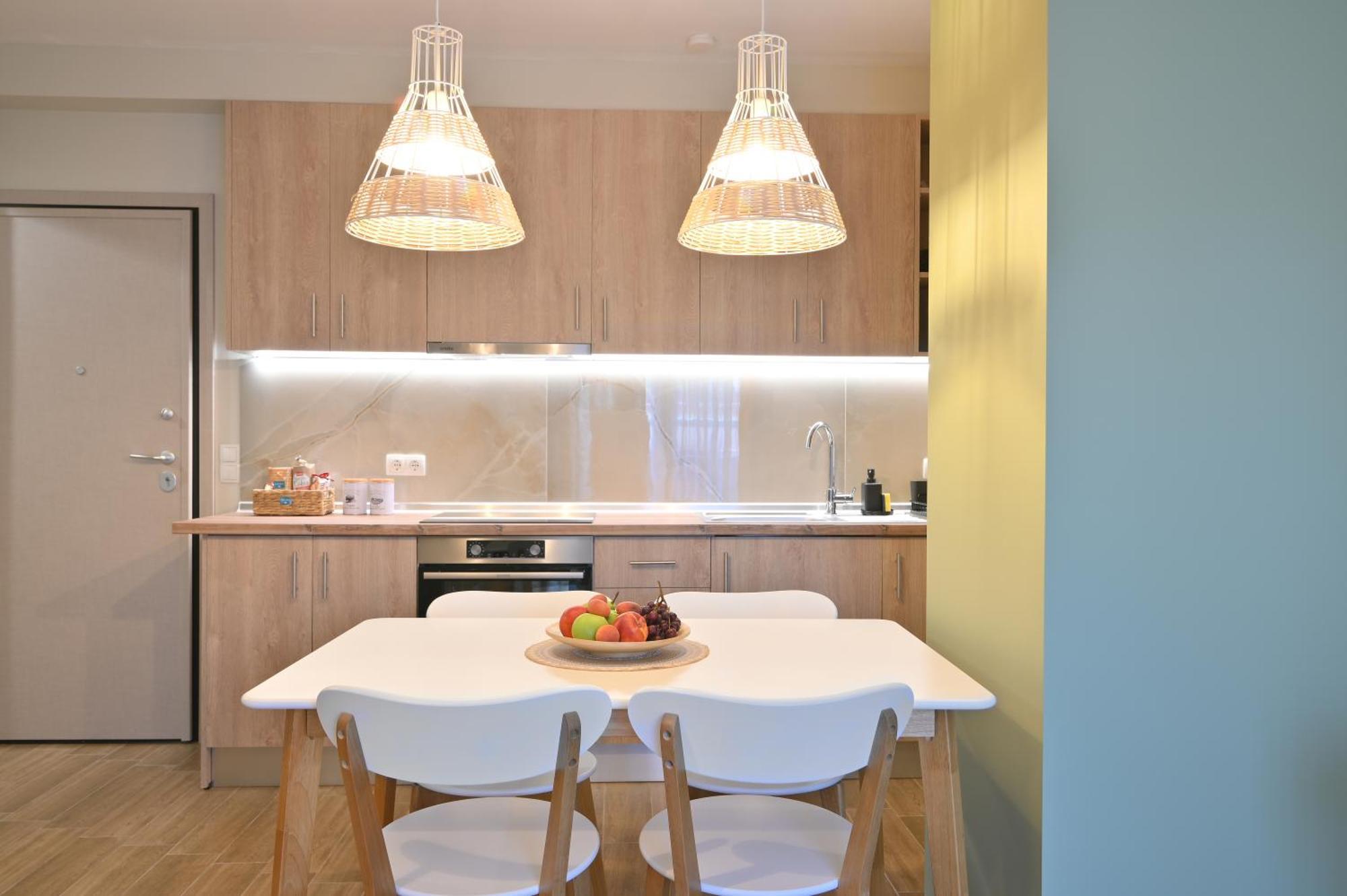 Niel Holiday Apartments, Panel Hospitality Homes & Villas Leptokaryá Eksteriør billede